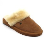 Warmbat slipper wol cognac Flurry